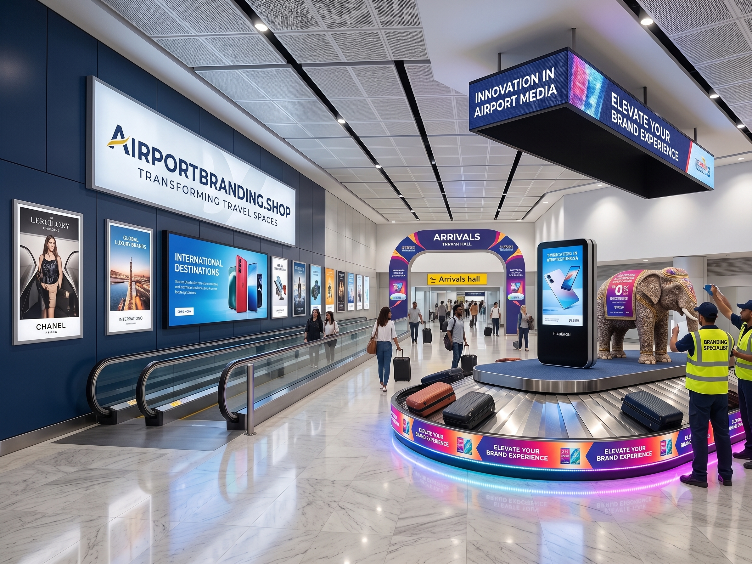 Premium airport terminal